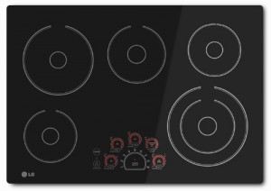 LG Electric Cooktops