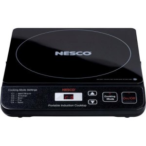 Nesco PIC-14 Portable Induction Cooktop, 1500-Watts